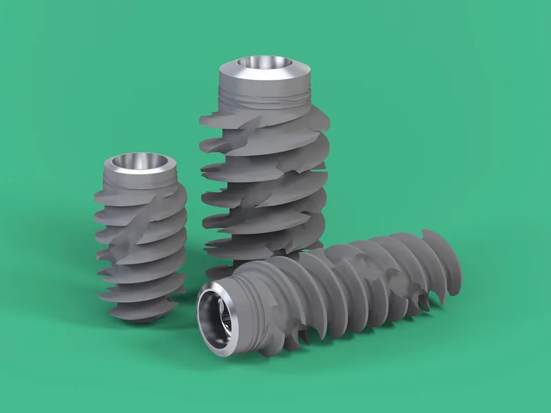 Straumann BLX dental implants, official image from the manufacturer