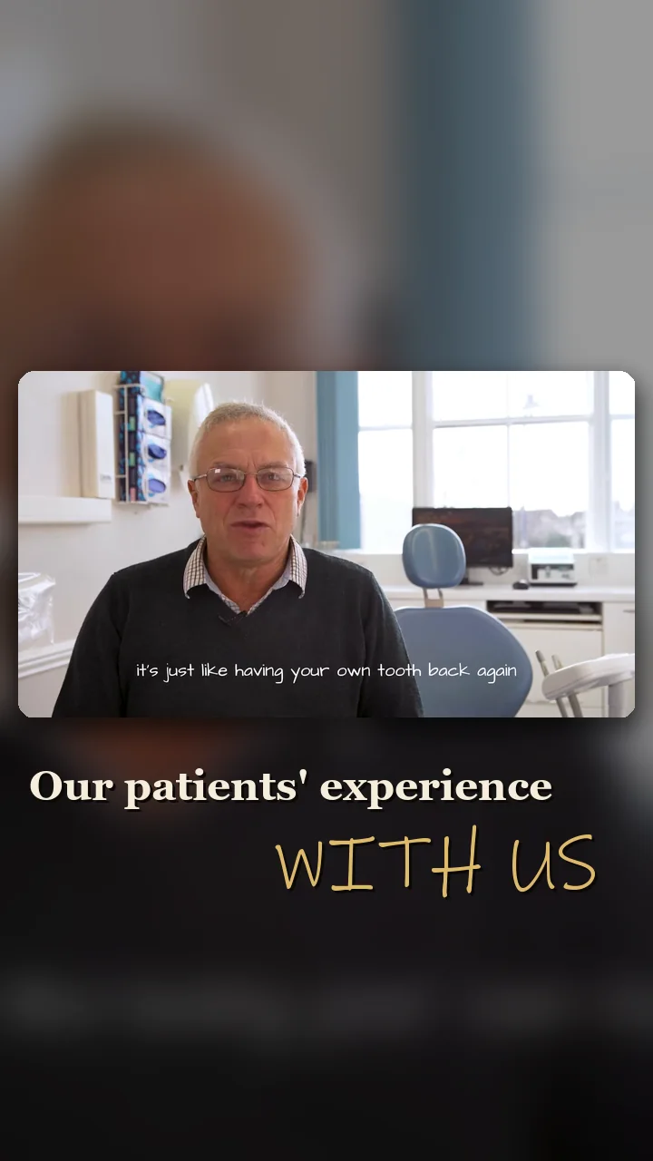 Our patients' experience with us — dental implants and crowns at the partner clinics in Tirana: watch the video