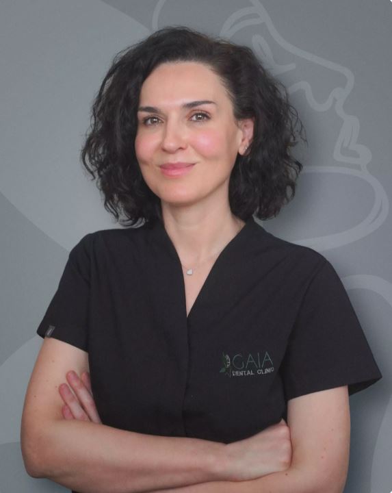 Dr Anisa Kurti, orthodontist at Gaia Dental Clinic in Tirana, Albania