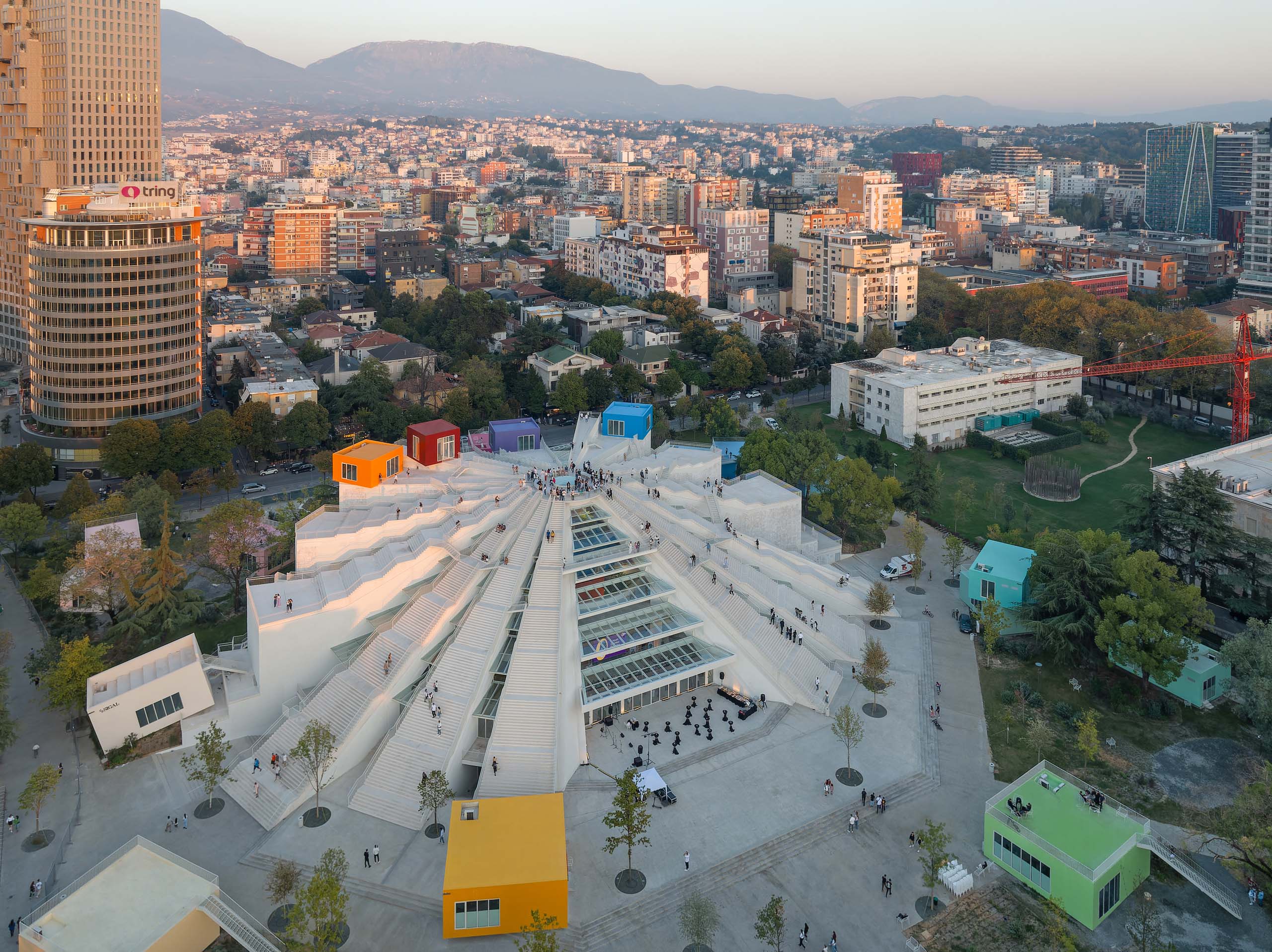 The Pyramid of Tirana - iconic landmark and cultural hub