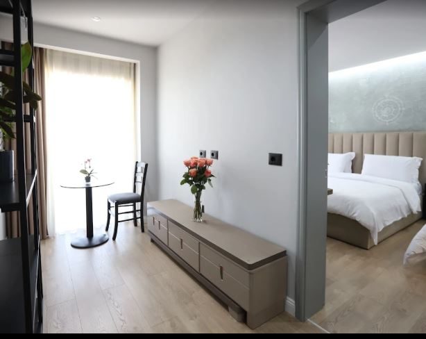A suite at the Imperator Hotel, Tirana